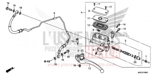 MAITRE-CYLINDRE CB1100CAK de 2019