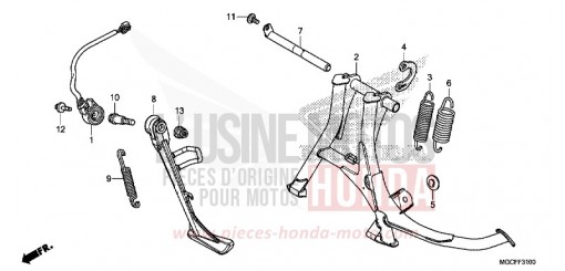 BEQUILLE CB1100CAK de 2019