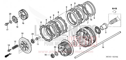 EMBRAYAGE ST13002 de 2002