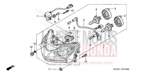 PROJECTEUR ST13002 de 2002