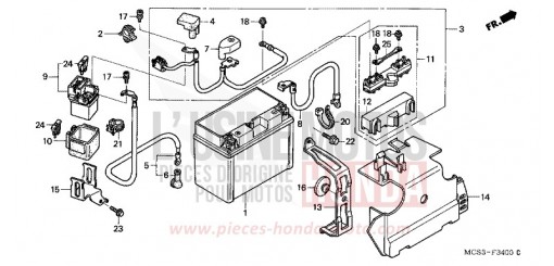 BATTERIE ST13002 de 2002