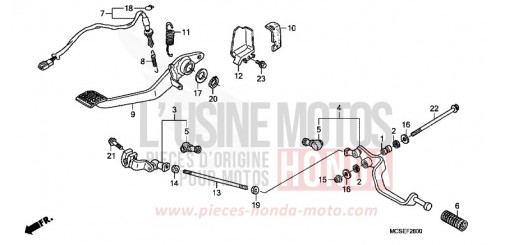 PEDALE ST1300AE de 2014