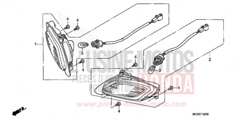 CLIGNOTANT ST1300AE de 2014