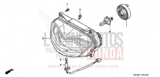 PROJECTEUR XL650V5 de 2005