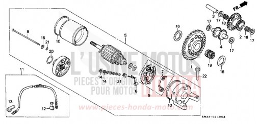 DEMARREUR NX250L de 1990