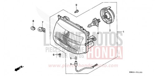 PROJECTEUR NX250L de 1990