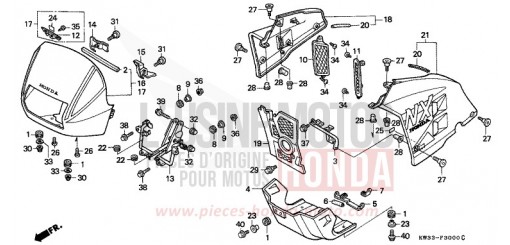 CAPOT NX250L de 1990