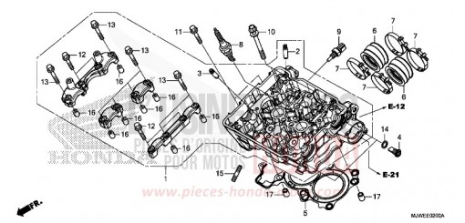 CULASSE CBR500RAG de 2016