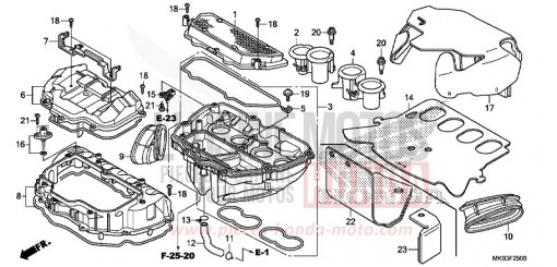 LUFTFILTER CBR1000SF de 2015