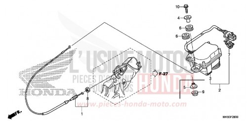 SERVOMOTOR CBR1000SF de 2015