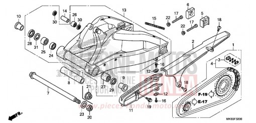 SCHWINGE CBR1000SF de 2015