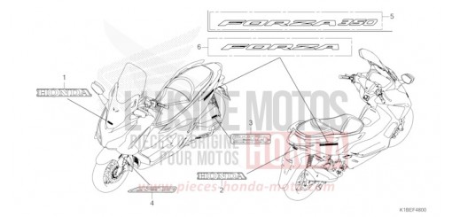 MARQUE/EMBLEME NSS350AP de 2023