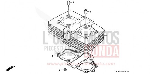 CYLINDRE CA125S de 1995