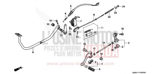 PEDALE CA125S de 1995