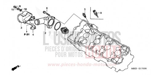 THERMOSTAT CB600F6 de 2006