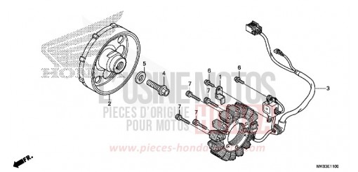 GENERATRICE CBR1000SF de 2015