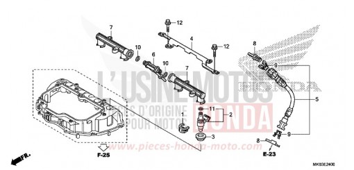 INJECTEUR CBR1000SF de 2015