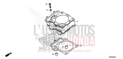 CYLINDRE CRF250RK de 2019