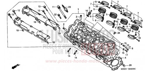 CULASSE CB600FX de 1999