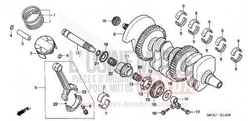 VILEBREQUIN/PISTON CBF10006 de 2006