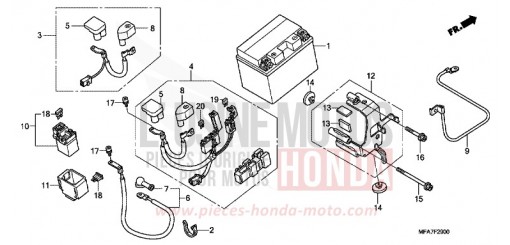 BATTERIE CBF10006 de 2006