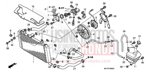 RADIATEUR CBF10006 de 2006