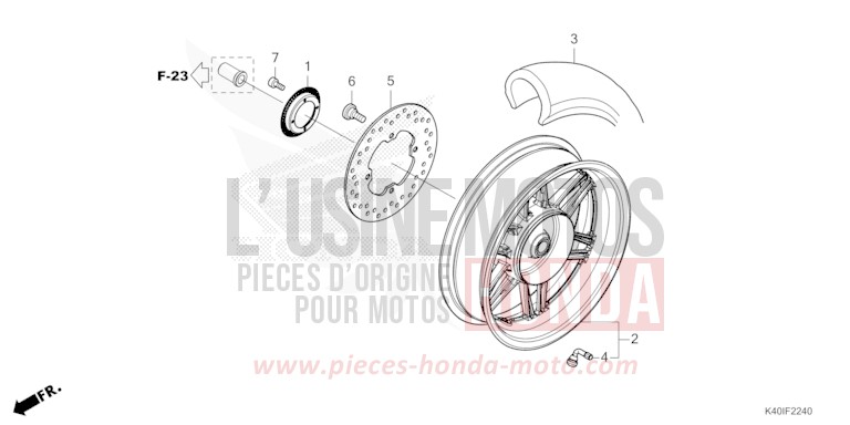 Roue arrière, pneus de jante arrière pratiques 80/100-12, résistants à  l'usure, antidérapants pour scooter à essence 70 90 110 125 140 150 160 cc