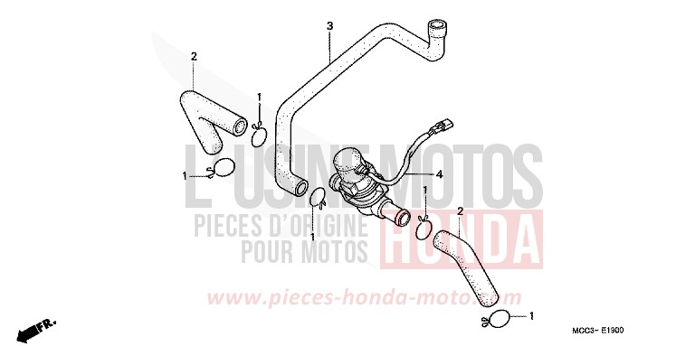 SOUPAPE D'AIR de X11 PEARL FLASH YELLOW (Y163) de 2001