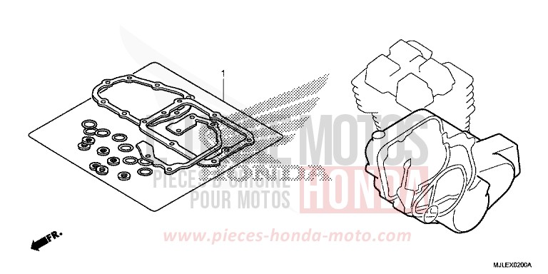 TROUSSE DE JOINT B de NC750SD CANDY ARCADIAN RED (R305) de 2014