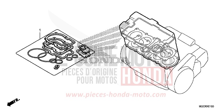 TROUSSE DE JOINT A de CB1100 DEGITAL SILVER METALLIC (NHA30) de 2018