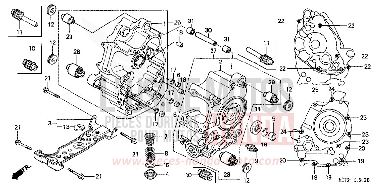 CARTER MOTEUR de   de 