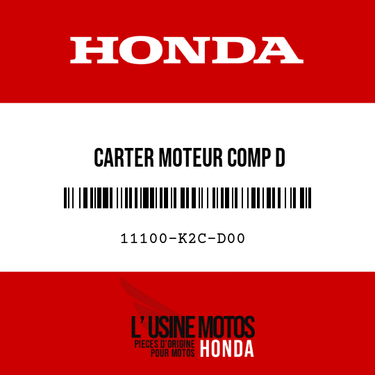 image de 11100-K2C-D00 CARTER MOTEUR COMP D