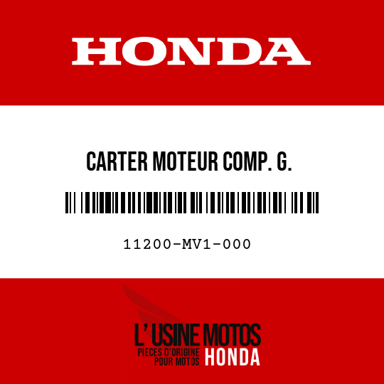 image de 11200-MV1-000 CARTER MOTEUR COMP. G.