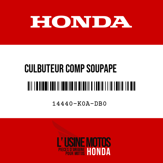 image de 14440-K0A-DB0 CULBUTEUR COMP SOUPAPE       ECHAPPEMENT