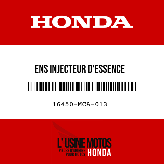 image de 16450-MCA-013 ENS INJECTEUR D'ESSENCE