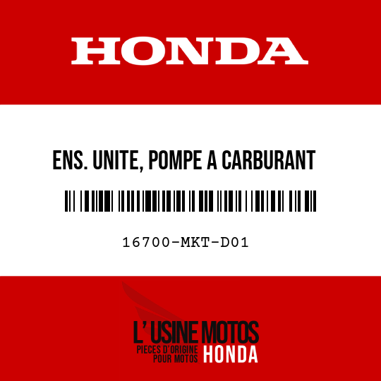 image de 16700-MKT-D01 ENS. UNITE, POMPE A CARBURANT