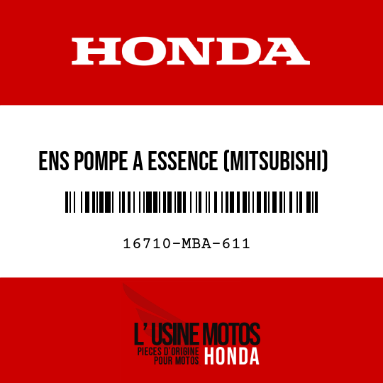 image de 16710-MBA-611 ENS POMPE A ESSENCE (MITSUBISHI)