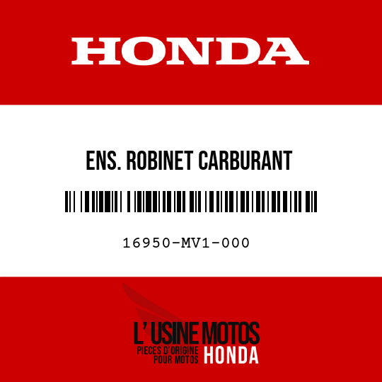 image de 16950-MV1-000 ENS. ROBINET CARBURANT