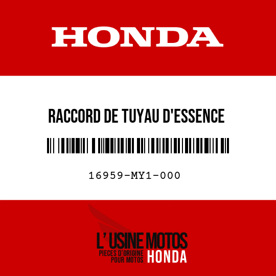 image de 16959-MY1-000 RACCORD DE TUYAU D'ESSENCE