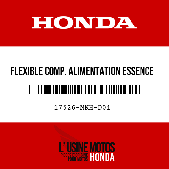 image de 17526-MKH-D01 FLEXIBLE COMP. ALIMENTATION ESSENCE