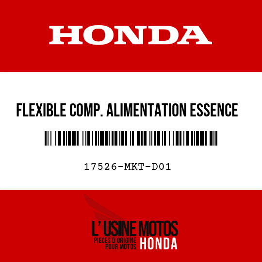 image de 17526-MKT-D01 FLEXIBLE COMP. ALIMENTATION ESSENCE