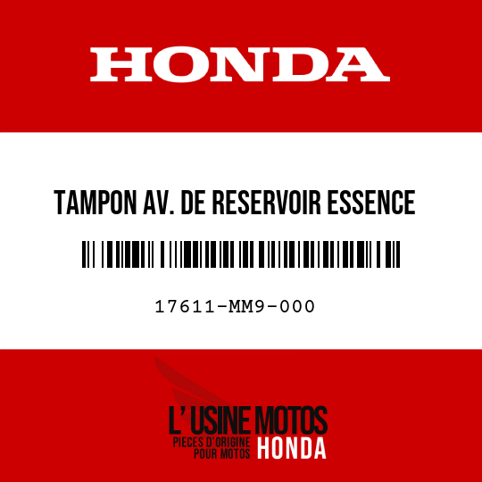 image de 17611-MM9-000 TAMPON AV. DE RESERVOIR ESSENCE