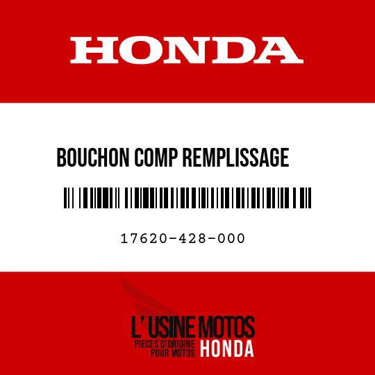 image de 17620-428-000 BOUCHON COMP REMPLISSAGE     ESSENCE