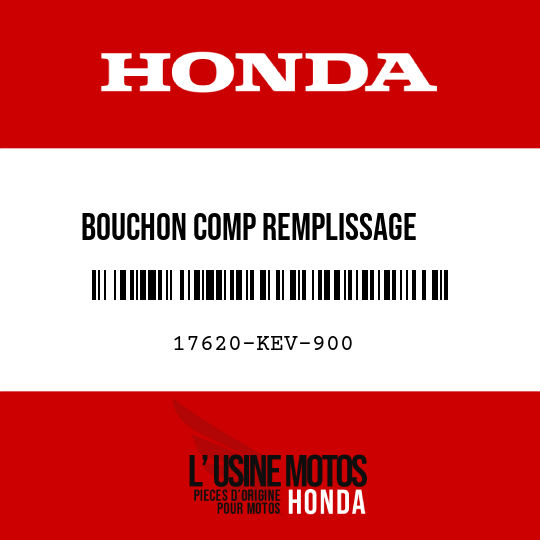 image de 17620-KEV-900 BOUCHON COMP REMPLISSAGE     ESSENCE