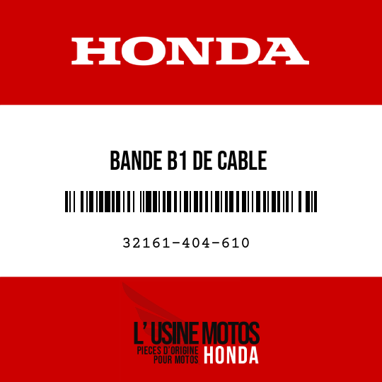 image de 32161-404-610 BANDE B1 DE CABLE