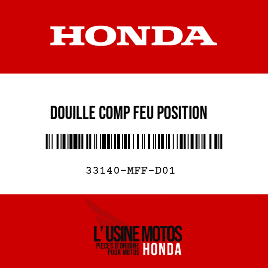 image de 33140-MFF-D01 DOUILLE COMP FEU POSITION