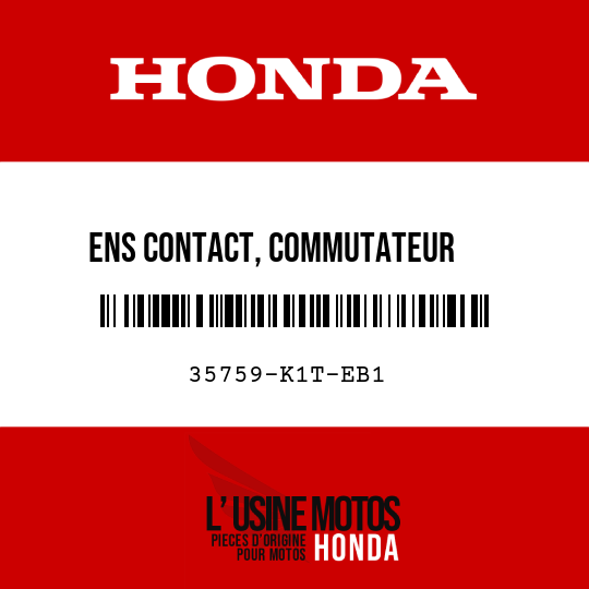 image de 35759-K1T-EB1 ENS CONTACT, COMMUTATEUR     CHANGEMENT