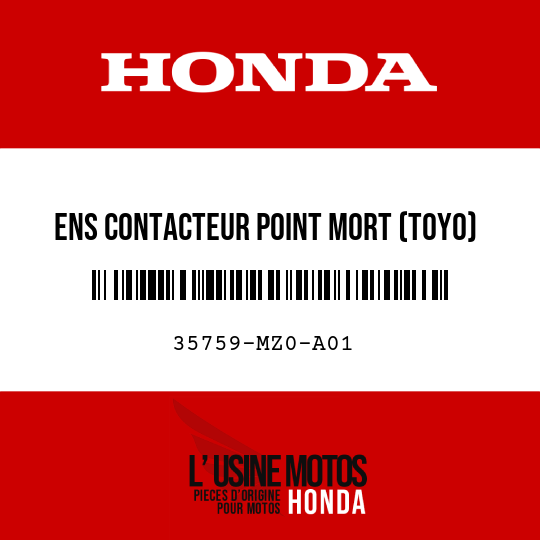 image de 35759-MZ0-A01 ENS CONTACTEUR POINT MORT (TOYO)