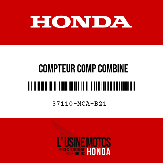 image de 37110-MCA-B21 COMPTEUR COMP COMBINE