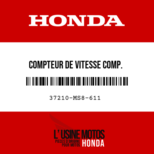 image de 37210-MS8-611 COMPTEUR DE VITESSE COMP.